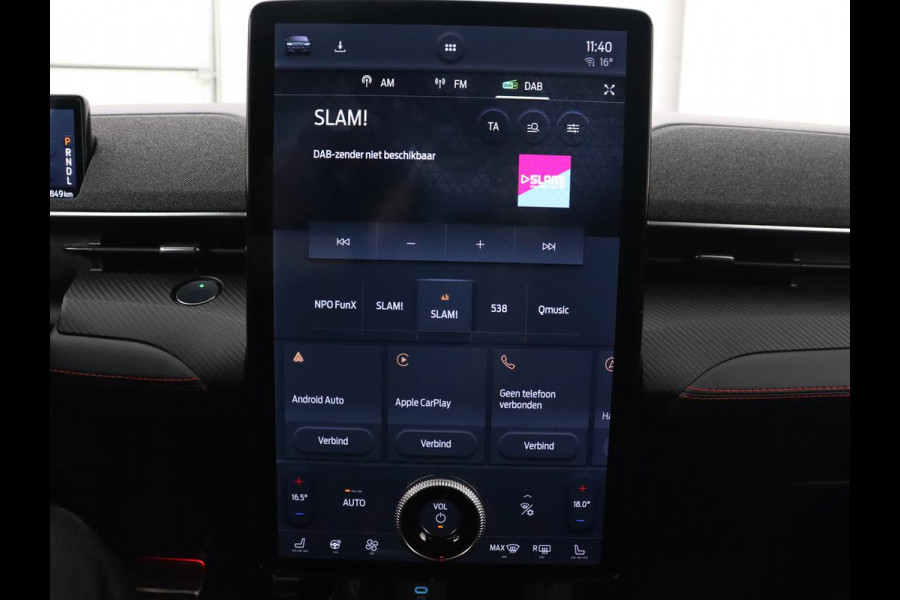 Ford Mustang Mach-E AWD 75 kWh | Leder | Stoelverwarming | Adaptive cruise | 360 camera | Adaptive cruise | B&O Sound | Stuurverwarming | Full LED