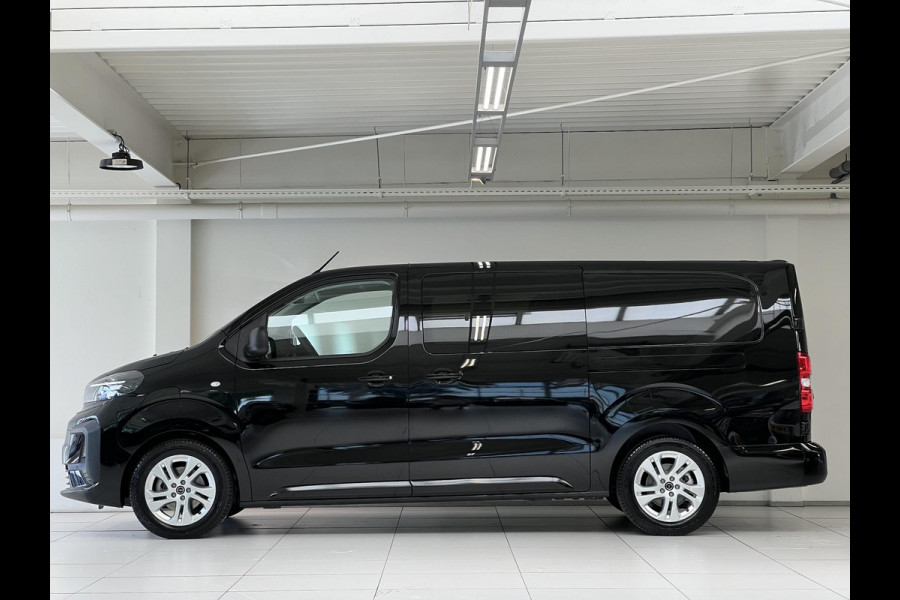 Opel Vivaro Electric L3 75 kWh | Dubbele cabine | 8 jaar garantie | Dynamic Comfort Nav pakket | Winterpakket | 2 zijschuifdeuren | Lichtmetalen velgen