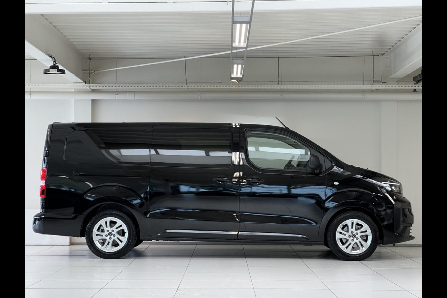 Opel Vivaro Electric L3 75 kWh | Dubbele cabine | 8 jaar garantie | Dynamic Comfort Nav pakket | Winterpakket | 2 zijschuifdeuren | Lichtmetalen velgen