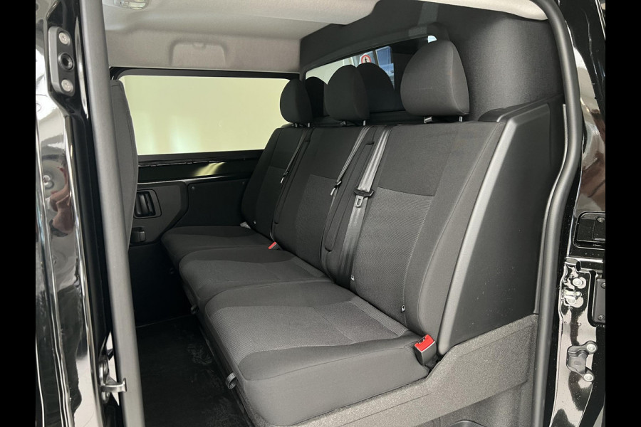 Opel Vivaro Electric L3 75 kWh | Dubbele cabine | 8 jaar garantie | Dynamic Comfort Nav pakket | Winterpakket | 2 zijschuifdeuren | Lichtmetalen velgen