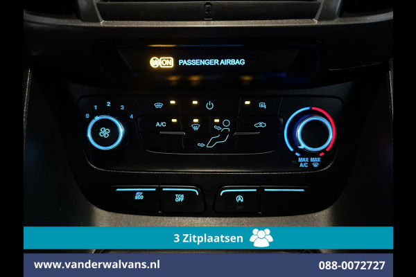 Ford Transit Connect 1.5 EcoBlue 101pk L1H1 Inrichting Euro6 Airco | 3-Zits | Camera | Navigatie | Apple Carplay | Android Auto Cruisecontrol, Parkeersensoren, Verwarmde voorruit, bijrijdersbank