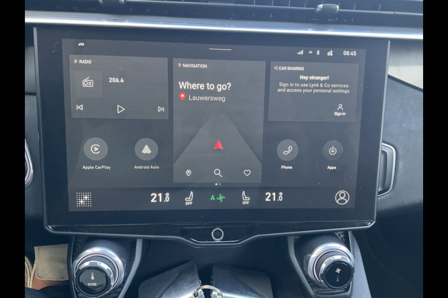 Lynk & Co 01 1.5 Plug-in Adapt.Cruise Carplay 360° Pano.dak DAB Vol opties