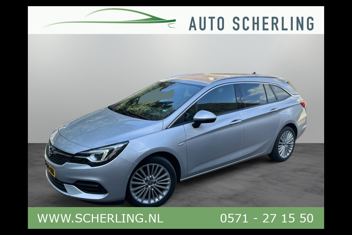 Opel Astra Sports Tourer 1.2 130pk Elegance Navi, Camera, Carpaly, 17" LMV, Trekhaak Opel Astra Sports Tourer 1.2 130pk Elegance Navi, Camera, Carpaly, 17" LMV, Trekhaak