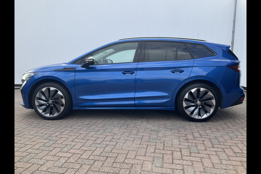 Škoda ENYAQ iV 80 First Edition Stoelverw v+A Trekhaak Warmtepomp Vol opties
