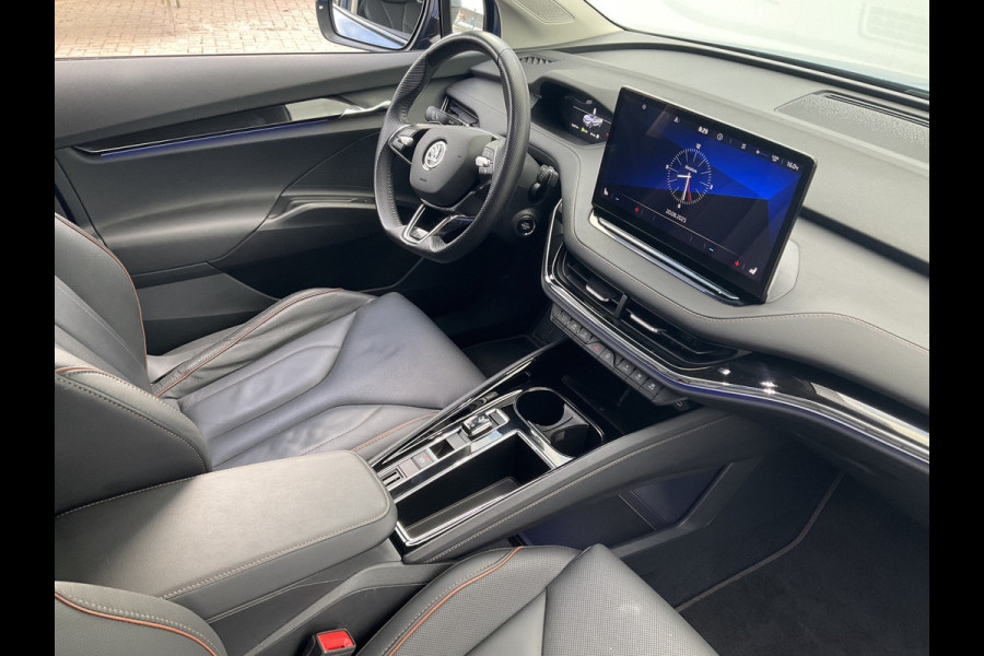 Škoda ENYAQ iV 80 First Edition Stoelverw v+A Trekhaak Warmtepomp Vol opties