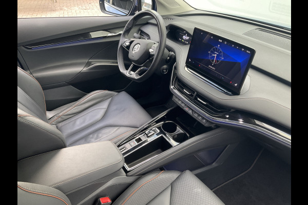 Škoda ENYAQ iV 80 First Edition Stoelverw v+A Trekhaak Warmtepomp Vol opties