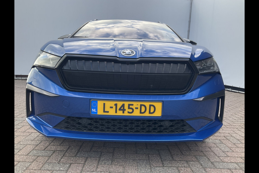 Škoda ENYAQ iV 80 First Edition Stoelverw v+A Trekhaak Warmtepomp Vol opties