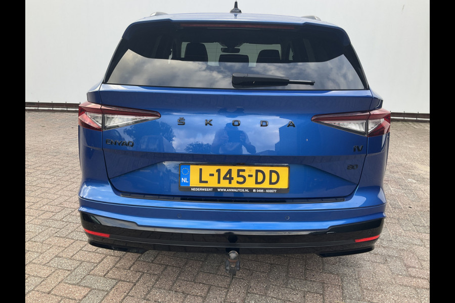 Škoda ENYAQ iV 80 First Edition Stoelverw v+A Trekhaak Warmtepomp Vol opties