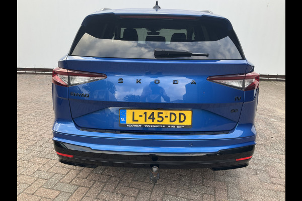 Škoda ENYAQ iV 80 First Edition Stoelverw v+A Trekhaak Warmtepomp Vol opties