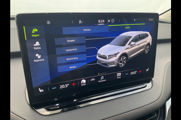 Škoda ENYAQ iV 80 First Edition Stoelverw v+A Trekhaak Warmtepomp Vol opties