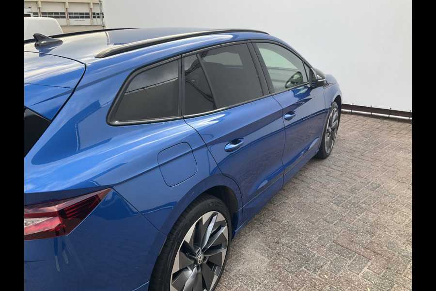 Škoda ENYAQ iV 80 First Edition Stoelverw v+A Trekhaak Warmtepomp Vol opties