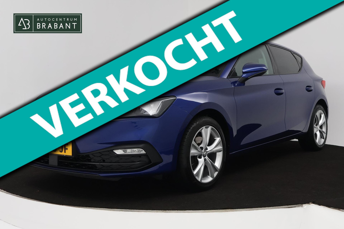Seat Leon 1.5 TSI FR Ultimate Edition (ACHTERUITRIJCAMERA, STOELVERWARMING, NAVIGATIE, STUURVERWARMING, CRUISE, PARKEERSENSOREN)