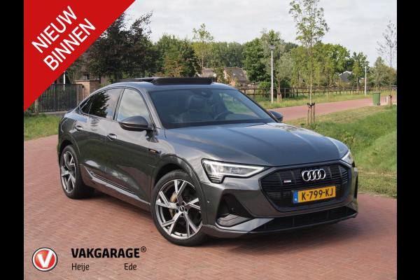 Audi e-tron Sportback 55 quattro S edition 95 kWh | Panoramadak | Camera | Apple Carplay | Cruise Control |
