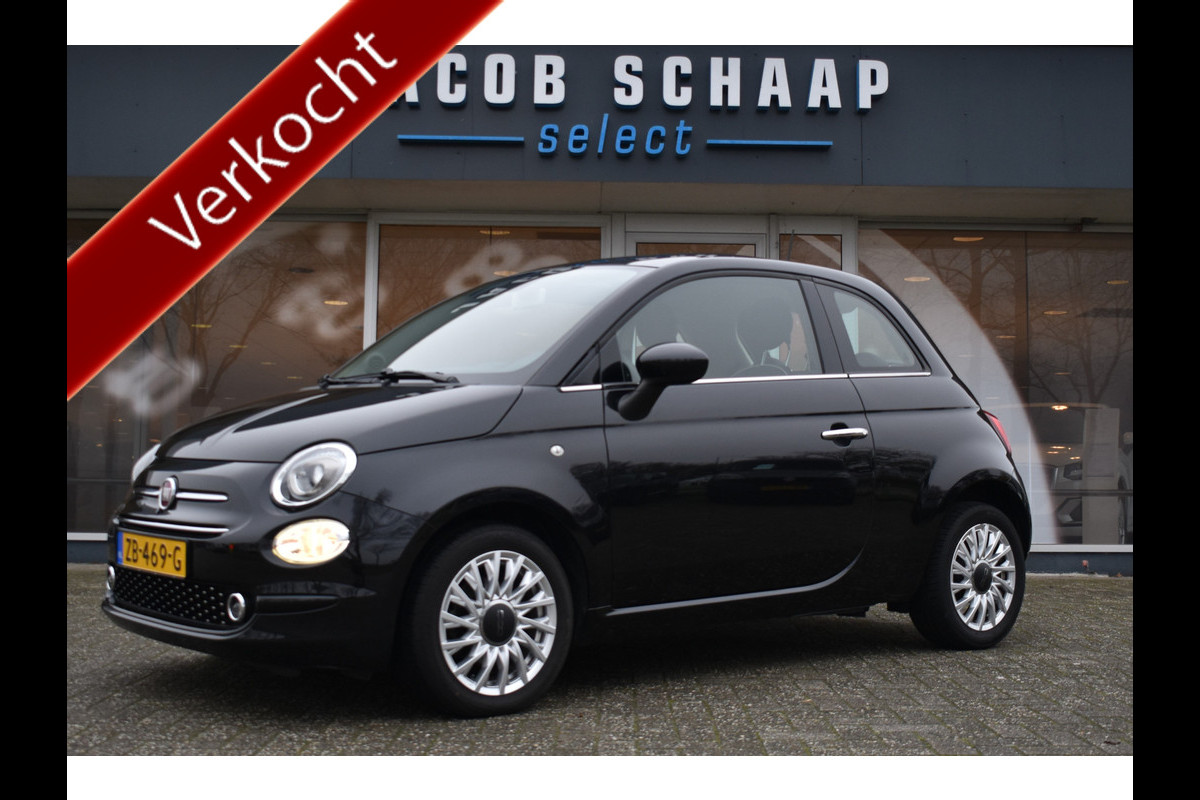 Fiat 500 1.2 Lounge / Parkeerhulp / Bluetooth / Panoramadak / Cruise Control Fiat 500 1.2 Lounge / Parkeerhulp / Bluetooth / Panoramadak / Cruise Control