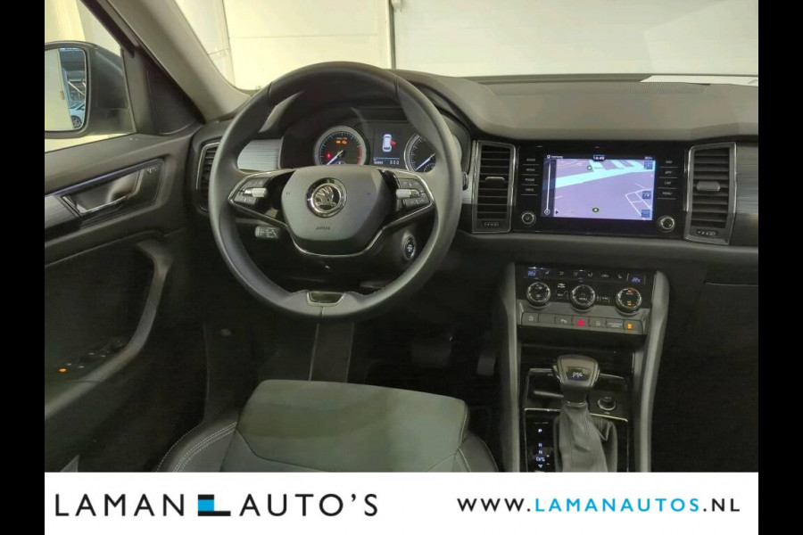 Škoda Kodiaq 1.5 TSI 150pk DSG Business Edition Aut. | Pano Open Dak Leder/Alcantara CarPlay Canton 19" Sirius LMV ECC Navi LED ACC Camera Si