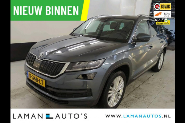 Škoda Kodiaq 1.5 TSI 150pk DSG Business Edition Aut. | Pano Open Dak Leder/Alcantara CarPlay Canton 19" Sirius LMV ECC Navi LED ACC Camera Si