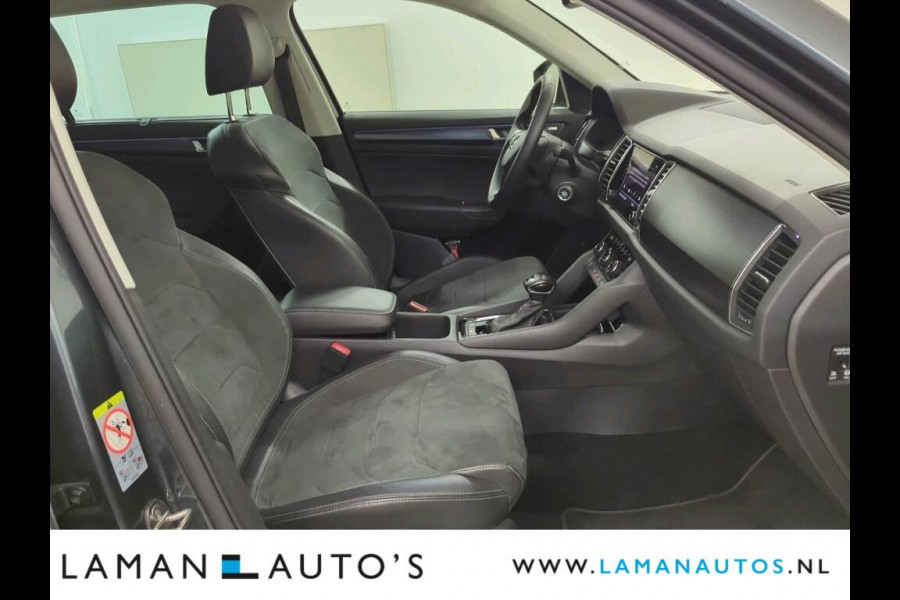 Škoda Kodiaq 1.5 TSI 150pk DSG Business Edition Aut. | Pano Open Dak Leder/Alcantara CarPlay Canton 19" Sirius LMV ECC Navi LED ACC Camera Si