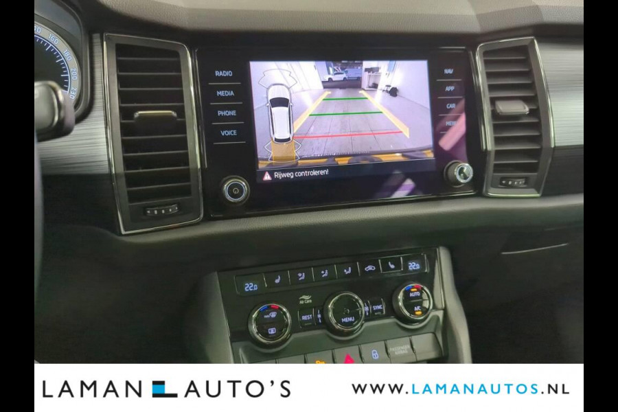 Škoda Kodiaq 1.5 TSI 150pk DSG Business Edition Aut. | Pano Open Dak Leder/Alcantara CarPlay Canton 19" Sirius LMV ECC Navi LED ACC Camera Si