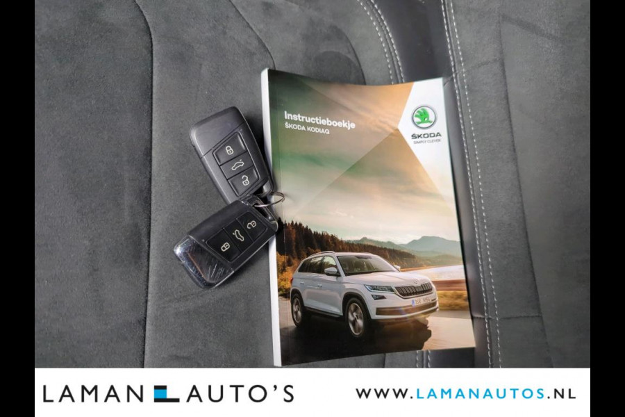 Škoda Kodiaq 1.5 TSI 150pk DSG Business Edition Aut. | Pano Open Dak Leder/Alcantara CarPlay Canton 19" Sirius LMV ECC Navi LED ACC Camera Si
