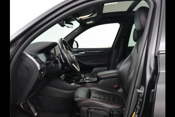 BMW X3 xDrive30e M Sport | Panoramadak | Leder | Head-Up | LaserLight | Trekhaak | Stoelverwarming | Camera | Carplay | Live Cockpit | Sportstoelen | Navigatie | Individual Lak | PHEV | Plug In