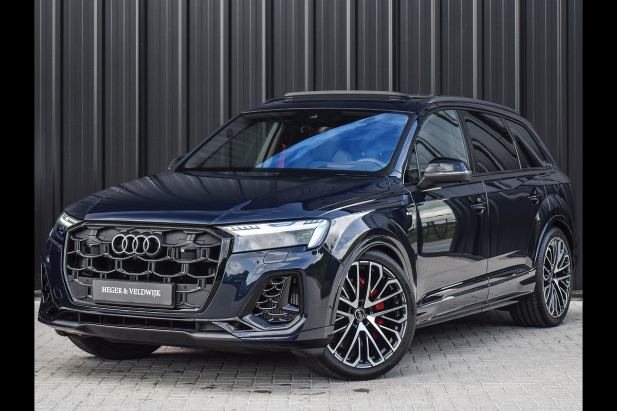 Audi Q7 60 TFSI e QUATTRO PRO LINE S COMPETITION | S-SEATS | PANORAMADAK | ADAPTIVE CRUISE | TREKHAAK | HEAD-UP | AMBIANCE INTERIEUR | S