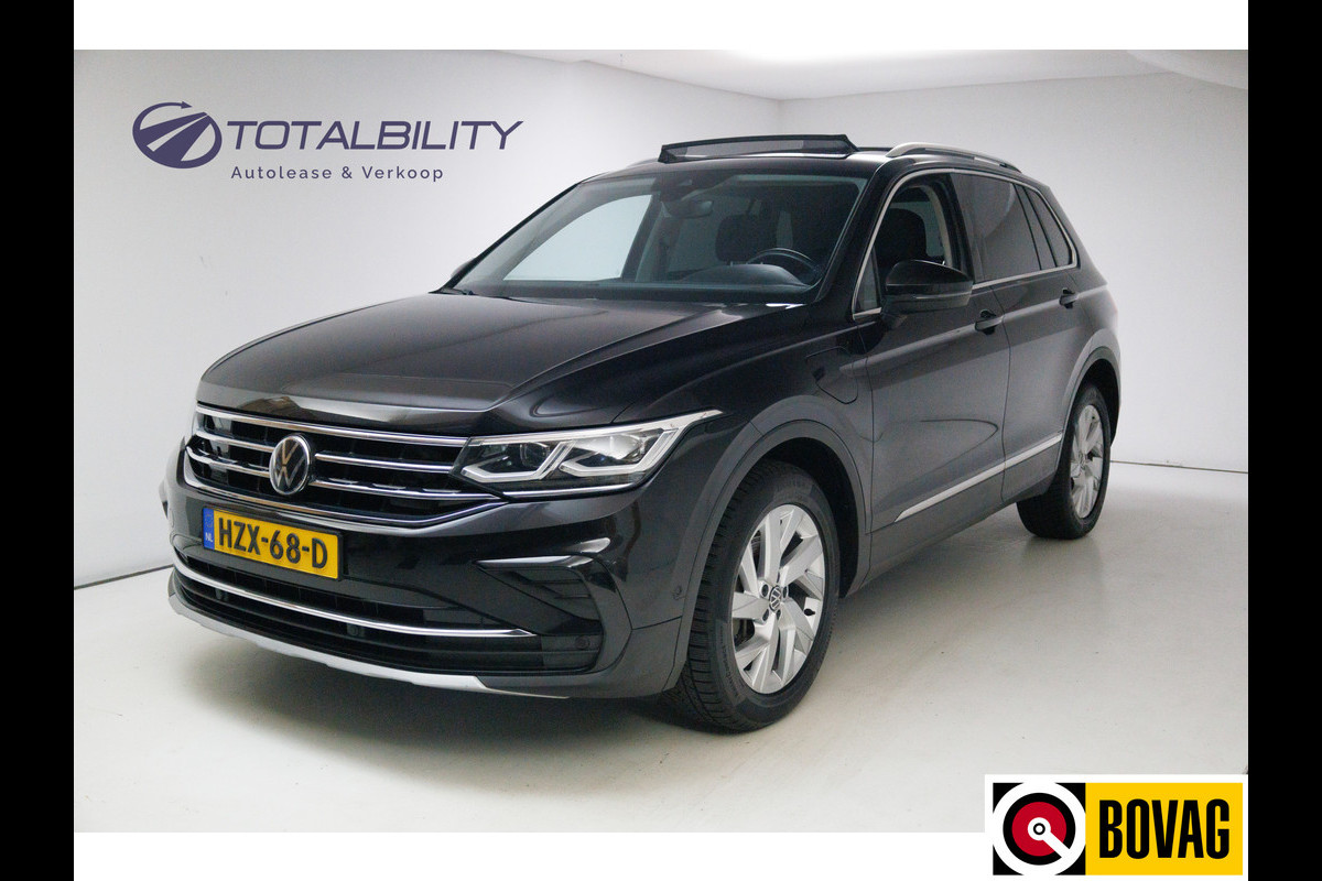 Volkswagen Tiguan 1.4 TSI eHybrid 245 PK Elegance Business+ | Panoramadak | Wegklapbare trekhaak | Head-up display Digi dash, Navigatie, Stoel- stuurverwarming, Electrische klep, Achteruitrijcamera, Travel assist, DCC Volkswagen Tiguan 1.4 TSI eHybrid 245 PK Elegance Business+ | Panoramadak | Wegklapbare trekhaak | Head-up display Digi dash, Navigatie, Stoel- stuurverwarming, Electrische klep, Achteruitrijcamera, Travel assist, DCC