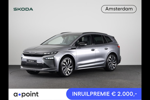 Škoda Enyaq 85 Sportline 286 pk | Business upgrade pakket - ADVANCED | Panoramadak | 21 inch lichtmetalen velgen