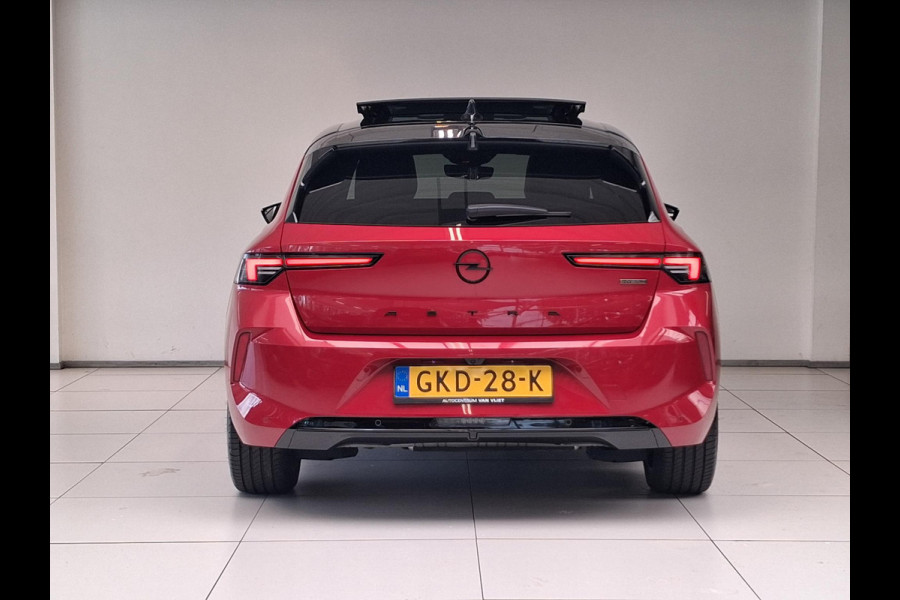 Opel Astra 1.6 TURBO Hybrid 180pk Level 4 (GS) Opel Astra 1.6 TURBO  Hybrid 180pk | Ultimate | Navigatie | Head-up Display | 360° Camera |  Panorama Schuif/kantel dak | Winter Pack | 7,4 kW boordlader |