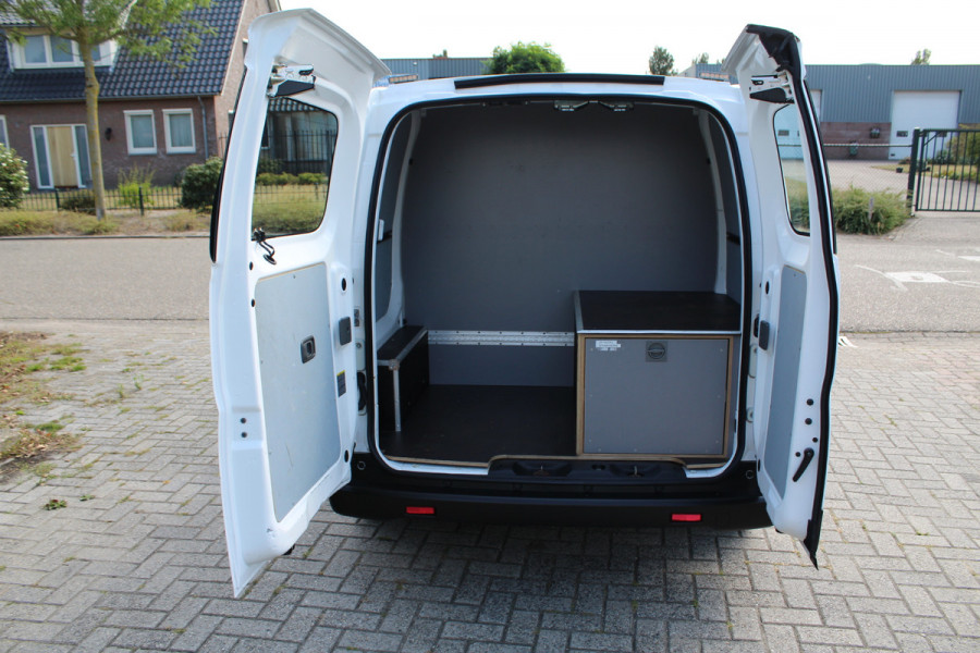 Nissan E-NV200 Optima 40 kWh ✓ snellader ✓ 1e eigenaar ✓  koopaccu ✓ kasten inbouw