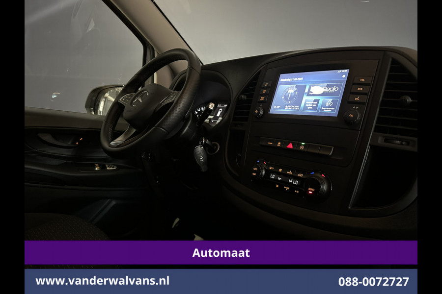 Mercedes-Benz Vito 114 CDI 136pk 9G-Tronic Automaat L3H1 Fabrieksgarantie Euro6 Airco | Camera | Apple Carplay | Android Auto Cruisecontrol, 2500kg Trekhaak, Parkeersensoren