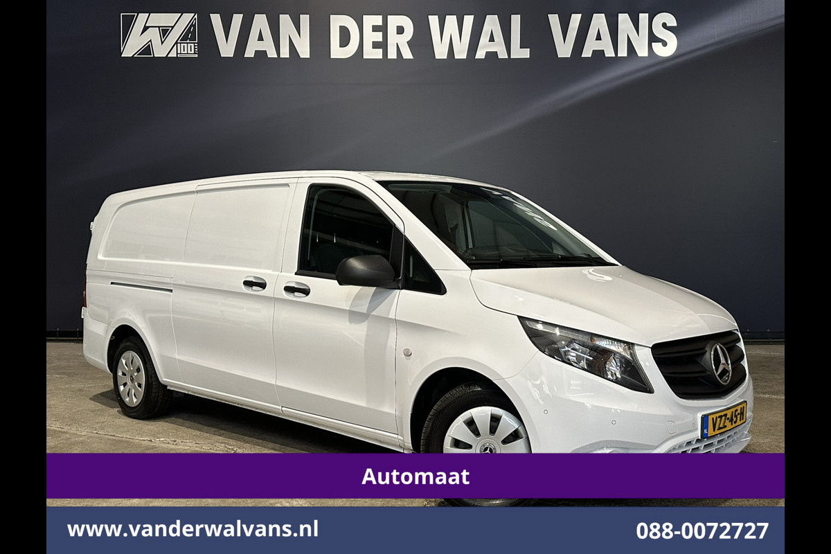 Mercedes-Benz Vito 114 CDI 9G-Tronic Automaat L3H1 Euro6 Fabrieksgarantie Airco | Camera | Apple Carplay | Android Auto Cruisecontrol, 2500kg Trekhaak, Parkeersensoren, Bijrijdersbank