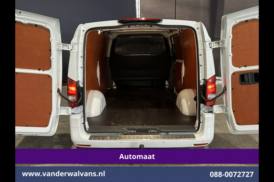 Mercedes-Benz Vito 114 CDI 9G-Tronic Automaat L3H1 Euro6 Fabrieksgarantie Airco | Camera | Apple Carplay | Android Auto Cruisecontrol, 2500kg Trekhaak, Parkeersensoren, Bijrijdersbank