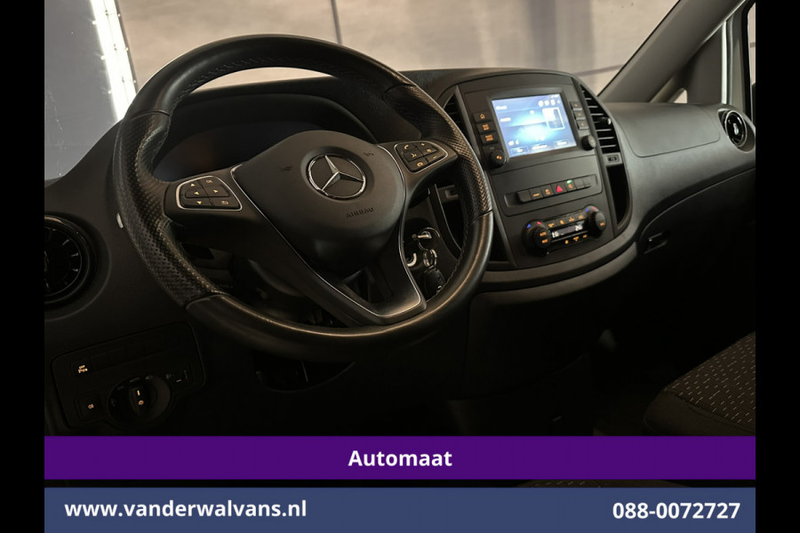 Mercedes-Benz Vito 114 CDI 9G-Tronic Automaat L3H1 Euro6 Fabrieksgarantie Airco | Camera | Apple Carplay | Android Auto Cruisecontrol, 2500kg Trekhaak, Parkeersensoren, Bijrijdersbank