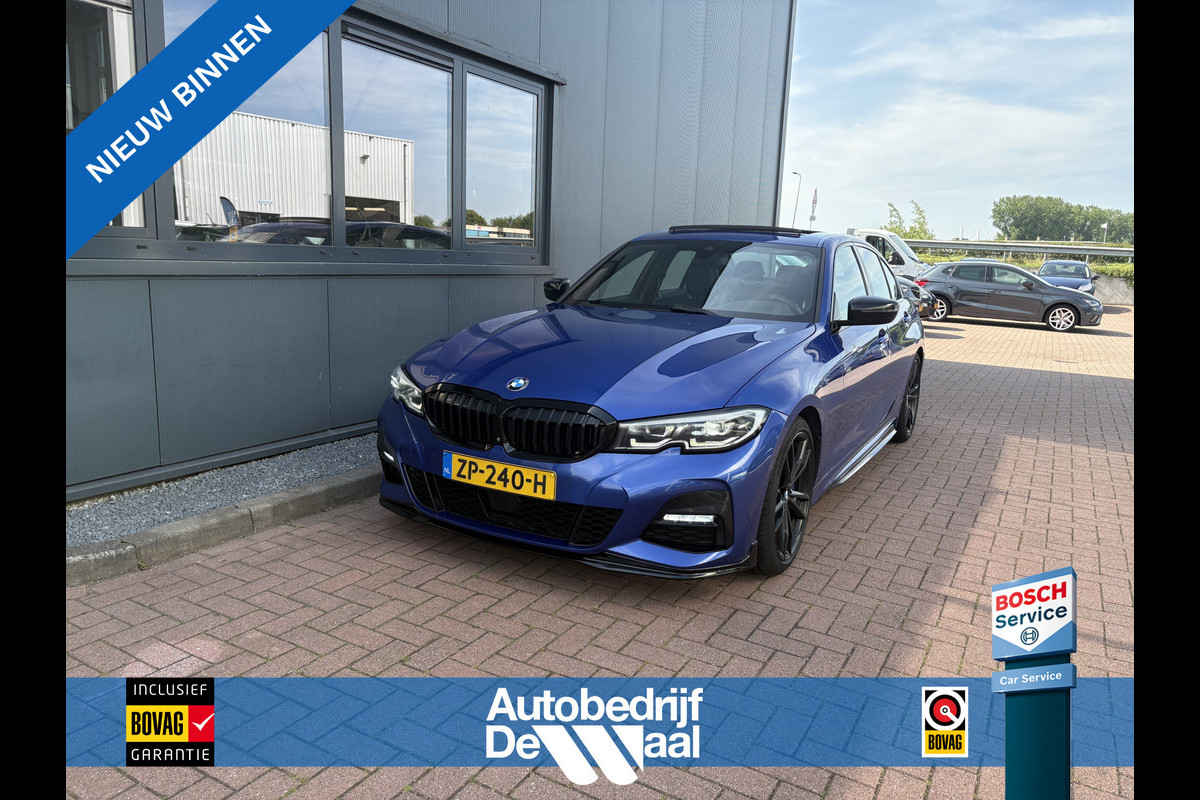 BMW 3-serie 330i M-Sport 260pk Automaat High Exec.Edition SCHUIFDAK/HARMANKARDON/LEDER/360CAMERA/HUD/19INCH