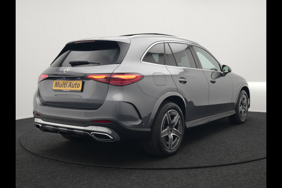 Mercedes-Benz GLC 300e 4MATIC AMG Line Plug In Hybrid 313pk PHEV | Luchtvering | Trekhaak af Fabriek | Panodak | Adaptive Cruise | 4 Wielbesturing | 360 Camera |  Lederen Sportstoelen Massage & Ventilatie |