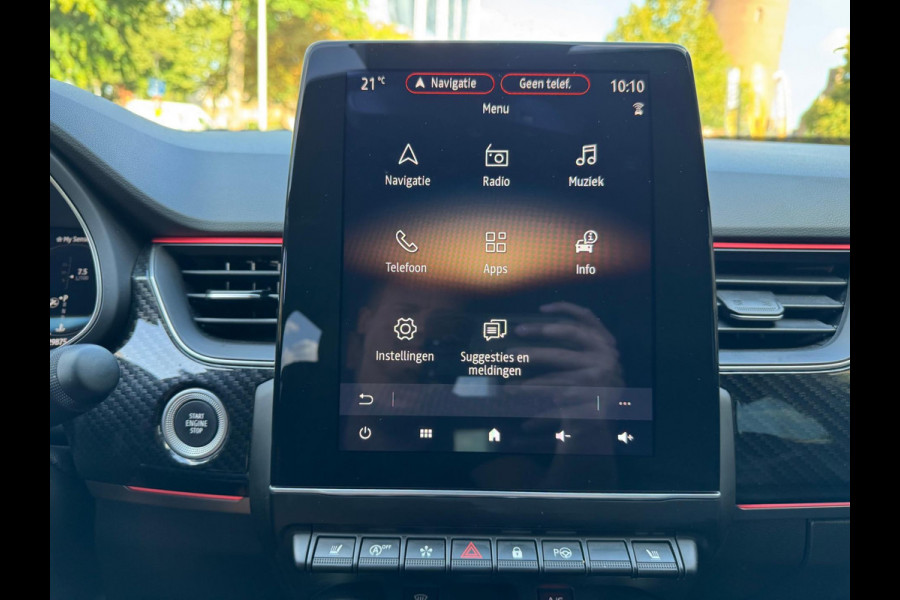 Renault Arkana TCe 140 R.S. line Groot navi / Zwart dak / Metallic / Stoel & stuurwiel verw.