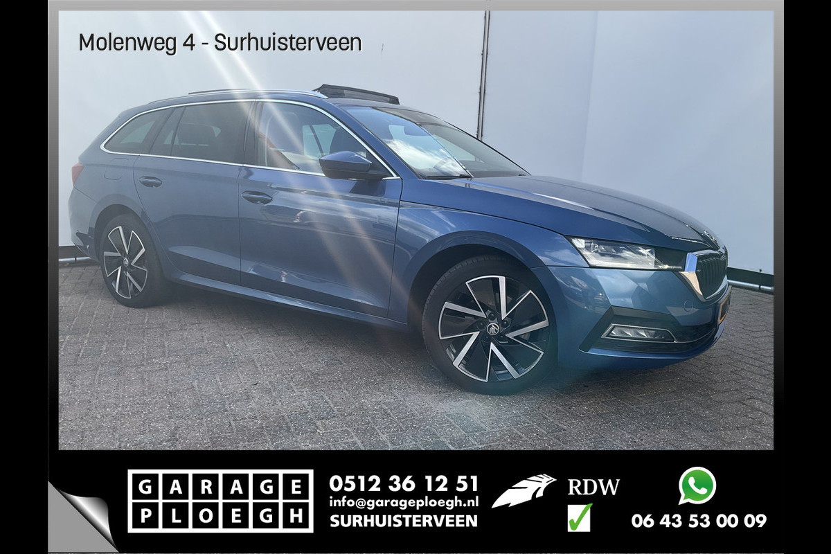 Škoda Octavia Combi 1.4 TSI iV PHEV Business Edition Plus Pano.dak Stoel/Stuur verw. Škoda Octavia Combi 1.4 TSI iV PHEV Business Edition Plus Pano.dak Stoel/Stuur verw.