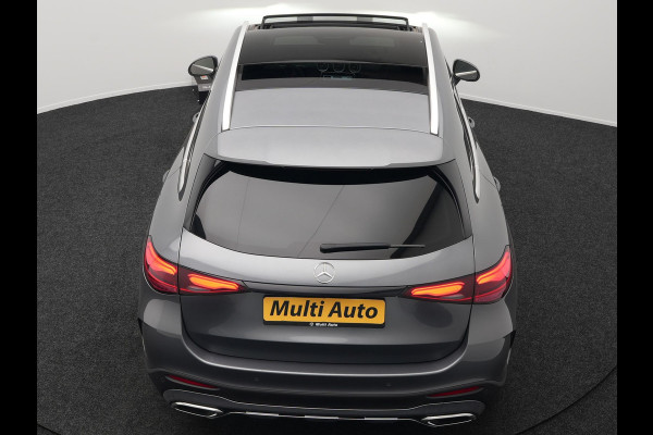 Mercedes-Benz GLC 300e 4MATIC AMG Line Plug In Hybrid 313pk PHEV | Luchtvering | Trekhaak af Fabriek | Panodak | Adaptive Cruise | 4 Wielbesturing | 360 Camera |  Lederen Sportstoelen Massage & Ventilatie |