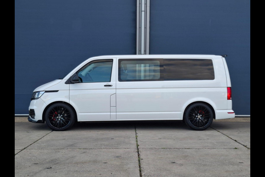 Volkswagen Transporter 2.0 TDI L2H1 30 DC VERLAAGD / SPOILERS IN KLEUR / AIRCO / CRUISE /  DUBBEL CABINE