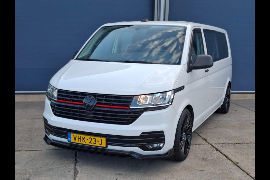 Volkswagen Transporter 2.0 TDI L2H1 30 DC VERLAAGD / SPOILERS IN KLEUR / AIRCO / CRUISE /  DUBBEL CABINE