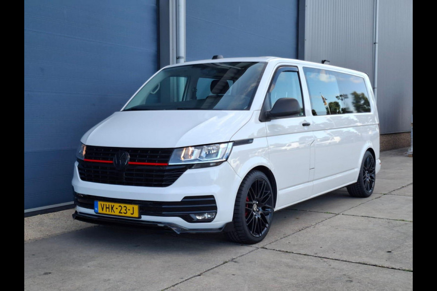 Volkswagen Transporter 2.0 TDI L2H1 30 DC VERLAAGD / SPOILERS IN KLEUR / AIRCO / CRUISE /  DUBBEL CABINE