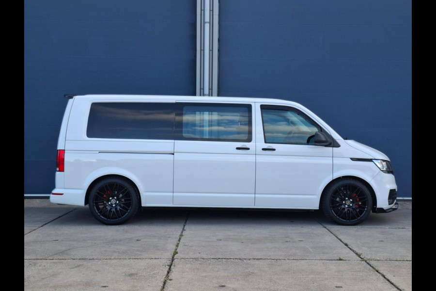 Volkswagen Transporter 2.0 TDI L2H1 30 DC VERLAAGD / SPOILERS IN KLEUR / AIRCO / CRUISE /  DUBBEL CABINE