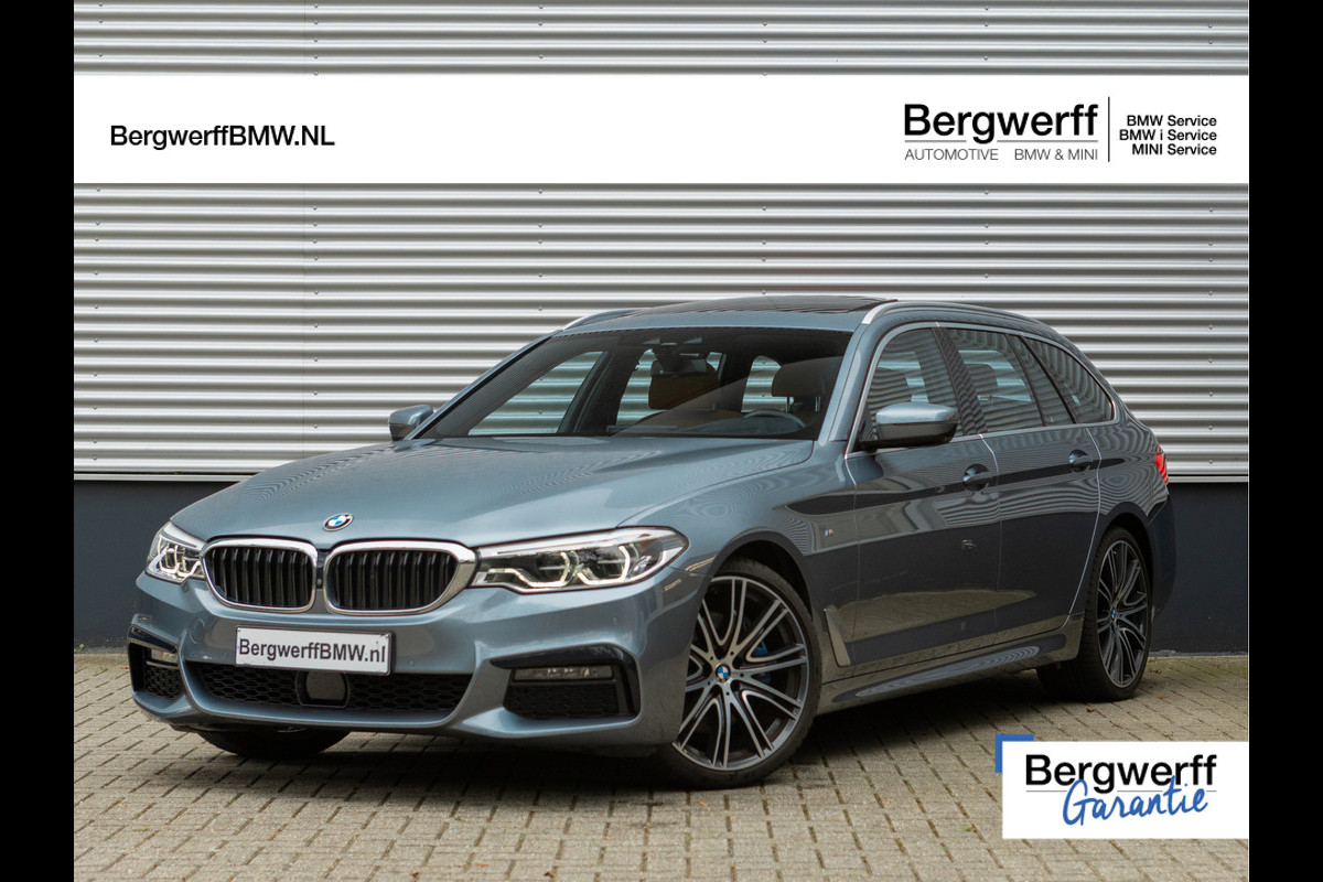 BMW 5 Serie Touring 530i M-Sport - Pano - Trekhaak - Comfortzetels - Driving + Parking Ass Plus - Hifi BMW 5 Serie Touring 530i M-Sport - Pano - Trekhaak - Comfortzetels - Driving + Parking Ass Plus - Hifi
