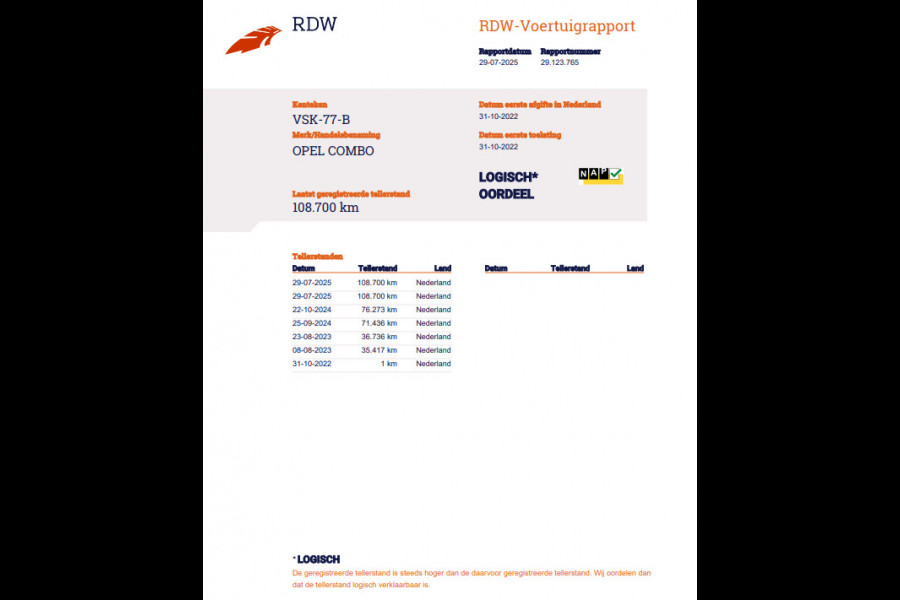 Opel Combo 1.5D L1H1 Edition AIRCO / CRUISE CONTROLE / NAVI / EURO 6