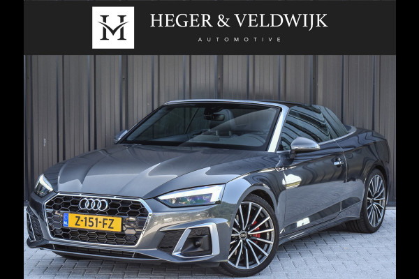 Audi A5 Cabriolet 40 TFSI S EDITION | BANG&OLUFSEN | LEDEREN SPORTSTOELEN | AMBIANCE INTERIEUR | NECKHEATING | PHONE BOX |