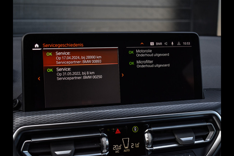 BMW X4 xDrive30i HIGH EXECUTIVE | M-SPORT | SHADOW-LINE | PANORAMADAK | TREKHAAK | COMFORT ACCESS | PANORAMADAK | MEMORY SEATS | HARMAN
