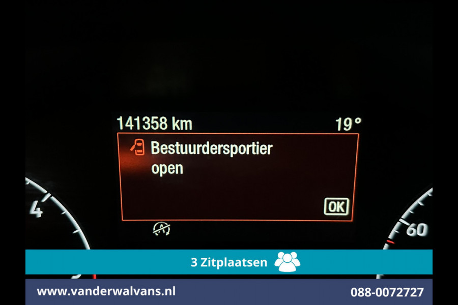 Ford Transit Connect 1.5 EcoBlue 101pk L1H1 Inrichting Euro6 Airco | 3-Zits | Camera | Navigatie | Apple Carplay | Android Auto Cruisecontrol, Parkeersensoren, Verwarmde voorruit, bijrijdersbank