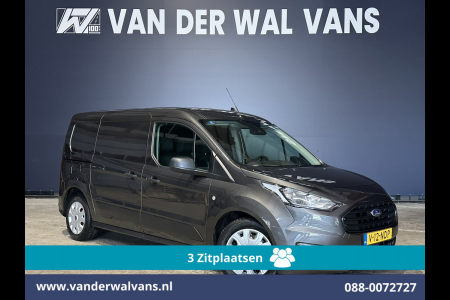 Ford Transit Connect 1.5 EcoBlue 101pk L2H1 Euro6 Airco | 3-Zits | Camera | Navigatie | Apple Carplay | Android Auto Verwarmde voorruit, Parkeersensoren, Bijrijdersbank