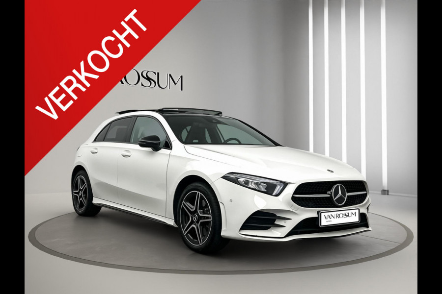 Mercedes-Benz A-Klasse 250 e AMG Pano Sfeer Camera Night Pakket