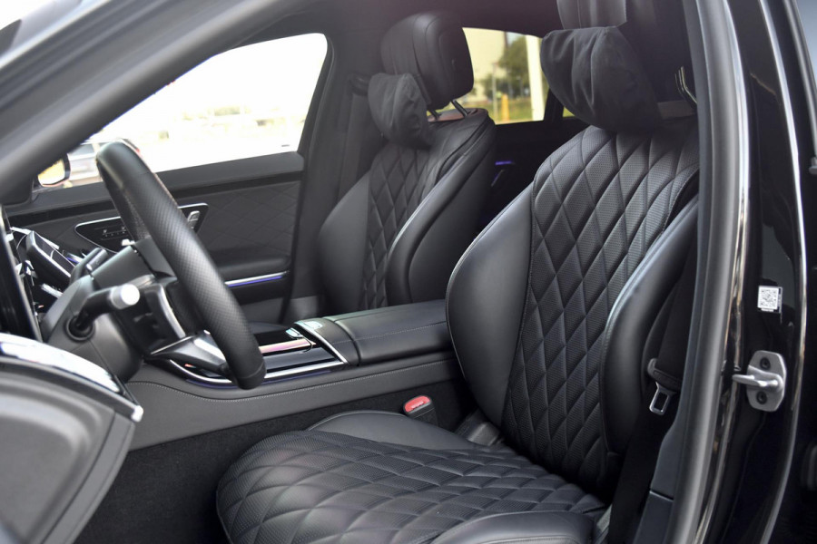 Mercedes-Benz S-Klasse 450 e AMG Line. Nappaleder, 4W sturing, Massage, Koeling, Pano, Softclose, HUD, 360, Burm, Distro+